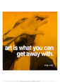 Kunst Kunstdruk van Andy Warhol