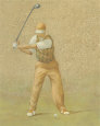 Golfer III Reproduction d'art par Jose Gomez