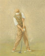 Golfer IV Reproduction d'art par Jose Gomez