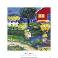 Toby on the Island Art Print by Mike Smith