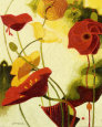 Imágenes florales abstractas Pósteres