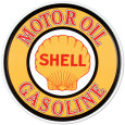 Shell Gas & Oil Placa de lata
