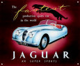 Jaguar XK120 Cartel de chapa