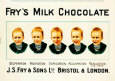 Fry's Milk Chocolate Cartel de chapa