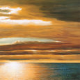 Reflections on the Sea II Konsttryck av Dan Werner