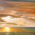 Lugn horisont II (Quiet Horizon II) Konsttryck av Dan Werner