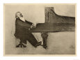 Johannes Brahms German Musician Giclee Print