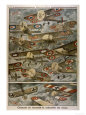 How to Recognise the Aircraft of Different Countries by Their Markings Giclee Print