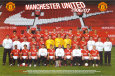 Manchester United Team 2006-2007 Póster
