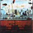 New York, View over Brooklyn Reproduction d'art par Tony Soulie
