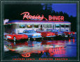 Rosie's Tin Sign by Lucinda Lewis