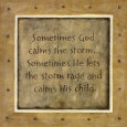 Sometimes God Calms Reproduction d'art par Karen Tribett