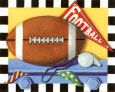 Football US Reproduction d'art par Kathy Middlebrook