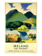 Ireland for Holidays, Killarney Impressão giclée por Clodagh Sparrow