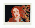 Details of Boticelli's Birth of Venus, c.1984 Art Print by Andy Warhol