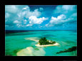 Atoll Art Print by Yann Arthus-Bertrand