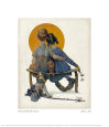 Sunset reproduction procédé giclée par Norman Rockwell