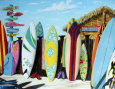 Surfing Tin Signs Posters