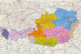 Maps of Austria Posters