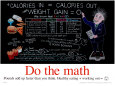 Do The Math Affiche laminée