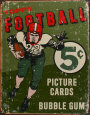 Topps American Football 1956 Blechschild
