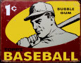 Topps Baseball 1959 Blechschild