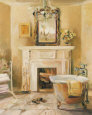 French Bath IV Reproduction d'art par Marilyn Hageman