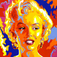 Marilyn Monroe Lámina por Vladimir Gorsky