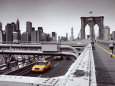 Taxi amarillo Lámina por Thomas Reis