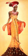 Wonderful African Reproduction d'art par Leon Wells