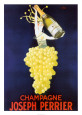 Champagne Joseph Perrier Reproduction d'art par Colette Stall