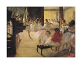 L'école de danse Reproduction d'art par Edgar Degas