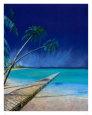 Bahama Beach Art Print by Fred Fieber