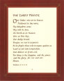 The Lord's Prayer Lámina