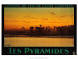 Pyramides Impressão artística por M. Tamplough