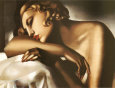 Dormeuse, c.1932 Lámina por Tamara de Lempicka