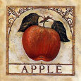 Fancy Apple Art Print by Richard Henson