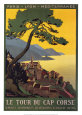 Tour Du Cap Corse Konsttryck av Roger Broders