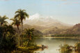 Rivière Magdalena Reproduction d'art par Frederic Edwin Church