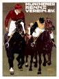Munchener Renn-Verein Lámina giclée por Ludwig Hohlwein