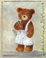 Nounours ''Adrien'' Reproduction d'art par Joëlle Wolff