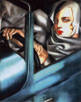 Selbstporträt Kunstdruck von Tamara de Lempicka