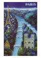 Paris Kunstdruck von Bernard Villemot