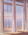 Sea Breeze II Lámina por Carol Saxe