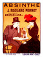 Absinthe J. Edouard Pernot (Cappiello) Posters