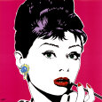Audrey Hepburn (Decorative Art) Pósteres