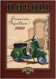 Napoli Scooter Reproduction d'art par Bruno Pozzo