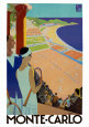 Monte Carlo Kunstdruck von Roger Broders