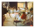 Ecole de Danse Lámina por Edgar Degas
