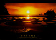 Seascape Sunsets (Color Photography) Posters